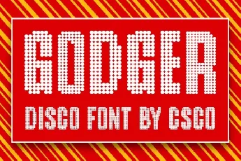 Godger Disco font