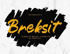 Breksit font