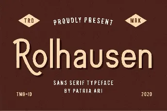 Rolhausen font