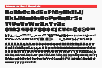 Megabold 1.0 font