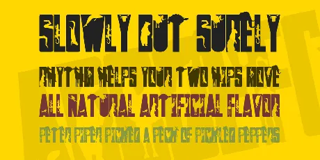 Faltura Animals font