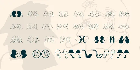 JMH Sherlock Dingbats font