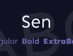 Sen font