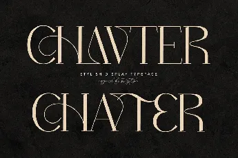 Chavter font