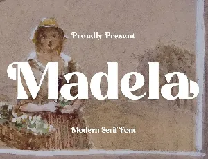 Madela font