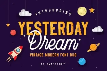 Yesterday Dream Duo font