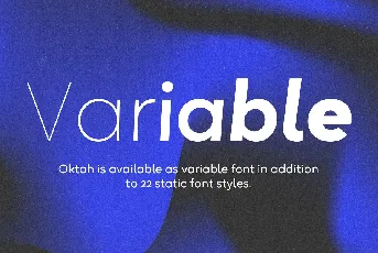 Oktah font