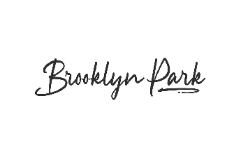 Brooklyn Park Demo font