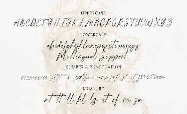 Rochetha Signature font