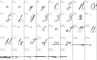 Rochetha Signature font