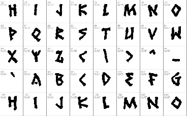 Ruinik font