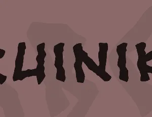 Ruinik font