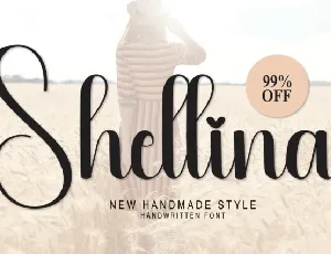 Shellina Script font