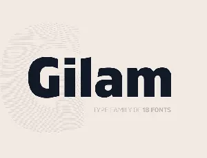 Gilam Free font