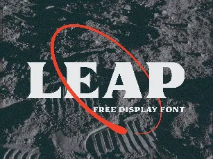 Leap font