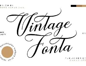 Vintagea font