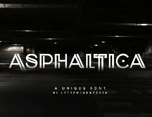 Asphaltica font