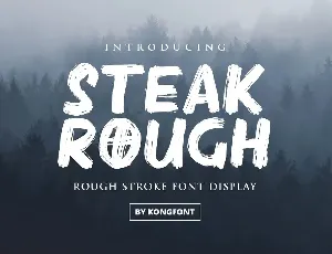 Steak Rough font