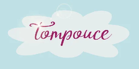 DK Tompouce font