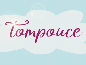 DK Tompouce font