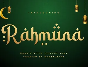 Rahmuna font