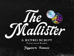 The Mallister font