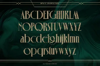 Decobra font