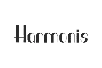 Harmonis Demo font