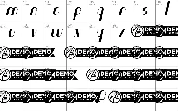 Harmonis Demo font