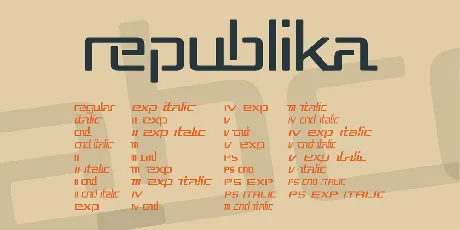 Republika font