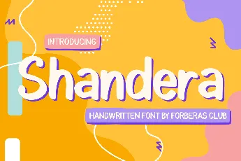 Shandera font