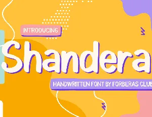 Shandera font