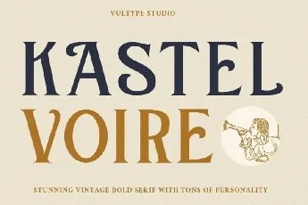 Kastel Voire Serif font