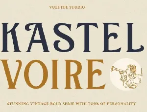 Kastel Voire Serif font