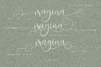 Isyana Script font