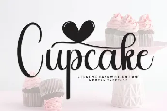 Cupcake Script font