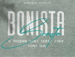 Bonista font