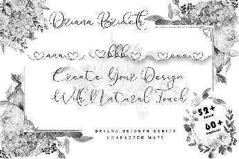 Driana Brideth font