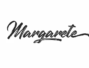 Margarete Demo font