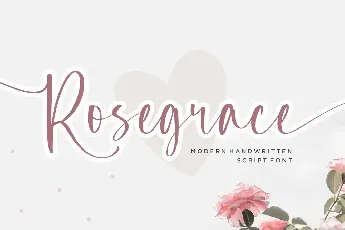 Rosegrace font