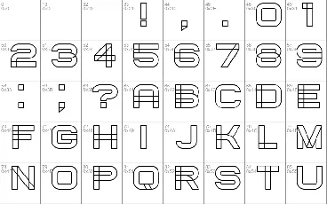 Created font