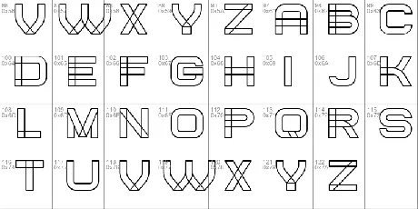 Created font