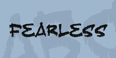 Fearless font