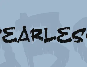 Fearless font