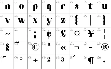 Black Wano Serif font