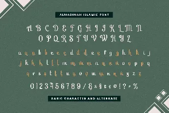 Almadinah font