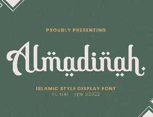 Almadinah font