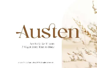 Austen font