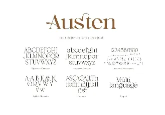 Austen font