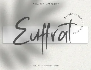 Euffrat font